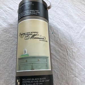 Designer Wall lettering